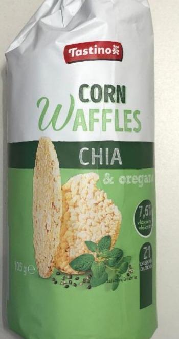 Képek - Corn waffles chia & oregano Tastino