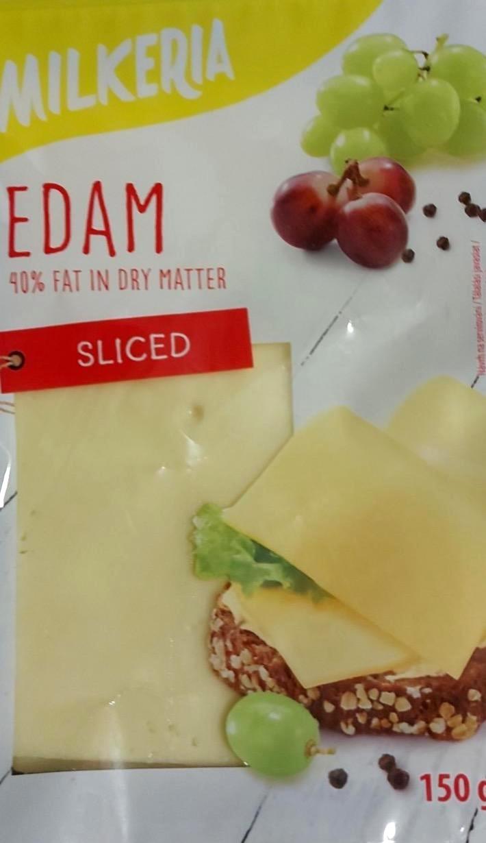 Képek - Edam sajt 40% szeletelt Milkeria