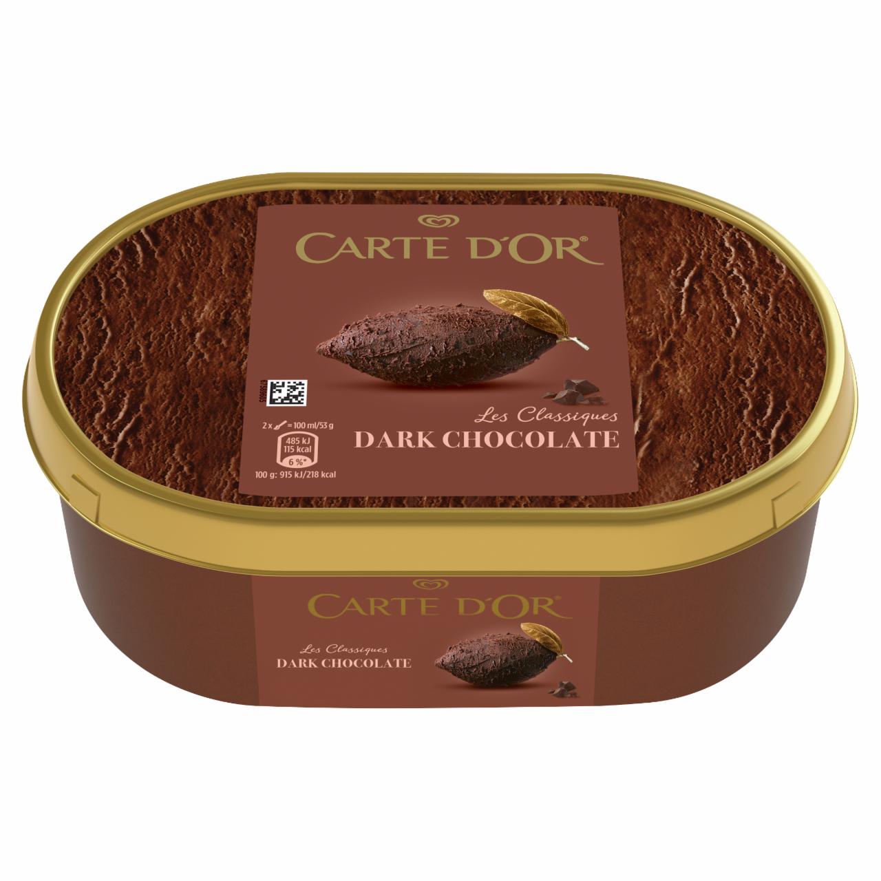 Képek - Carte D'Or csokoládés jégkrém étcsokoládé darabokkal 500 g