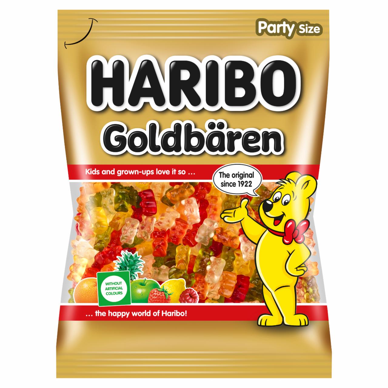 Képek - Haribo Goldbären gyümölcsízű gumicukorka 1 kg