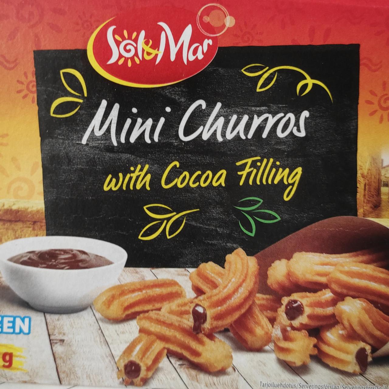 Képek - Mini churros with cocoa filling Sol&Mar