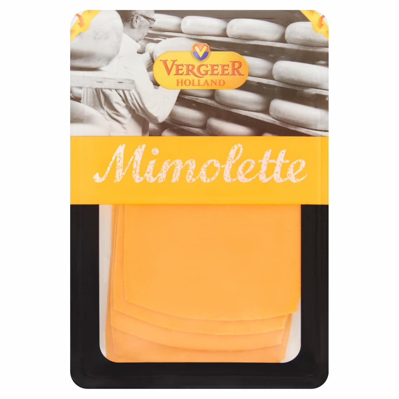 Képek - Vergeer Holland Mimolette félzsíros, félkemény, szeletelt holland sajt 100 g