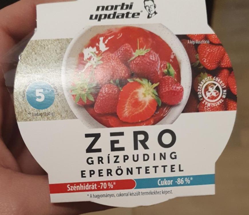 Képek - Zero grízpuding eperöntettel Norbi update