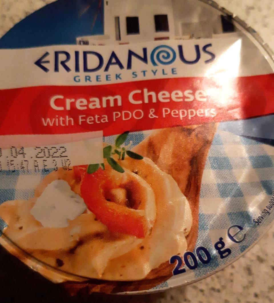 Képek - Cream cheese with feta PDO & peppers Eridanous