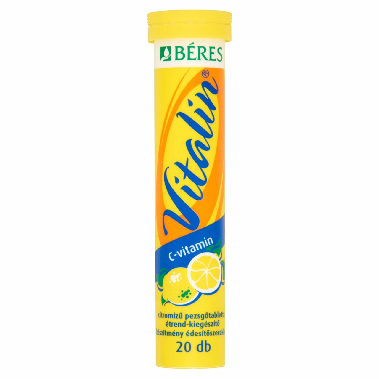 Képek - Béres Vitalin C-vitamin pezsgőtabletta 20 db 80 g