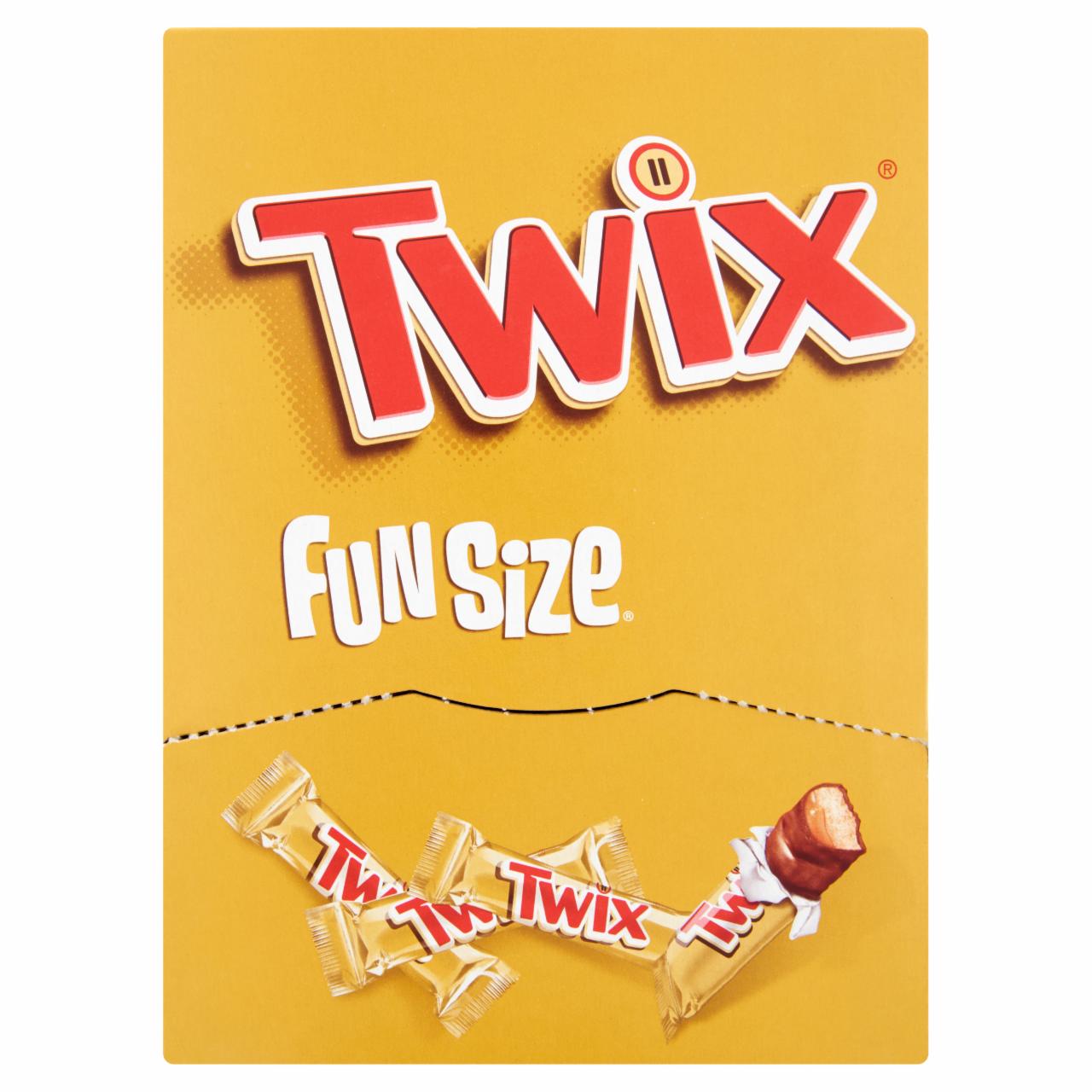 Képek - Twix Fun Size kekszes szeletek karamellával tejcsokoládéba mártva 700 g