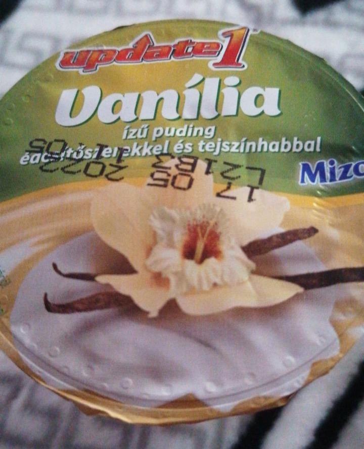 Képek - Mizo Update vanília ízű puding tejszínhabbal hozzáadott cukor nélkül, édesítőszerekkel 125 g
