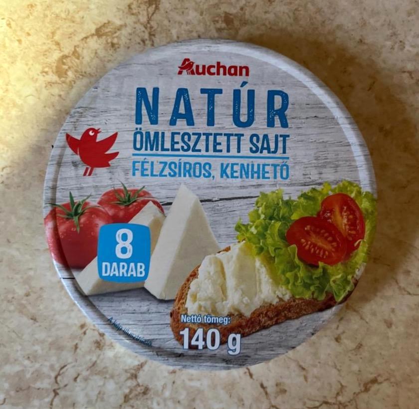Képek - Natúr ömlesztett sajt félzsíros, kenhető Auchan