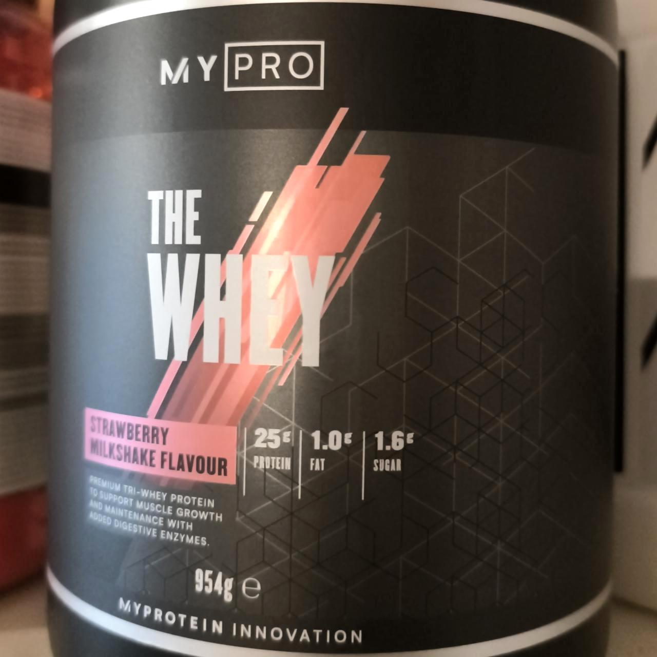 Képek - The whey Strawberry milkshake flavour MyPro