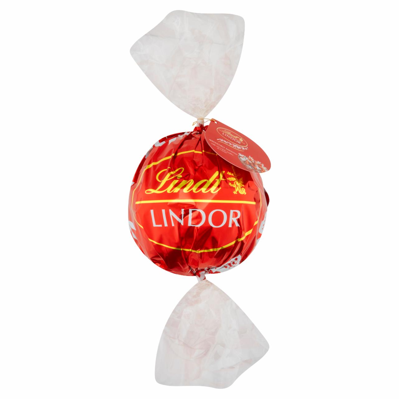 Képek - Lindt Lindor tejcsokoládé krémesen lágy töltelékkel 44 db 550 g