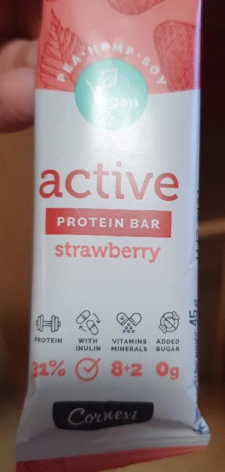 Képek - Active Protein Bar Strawberry Cornexi