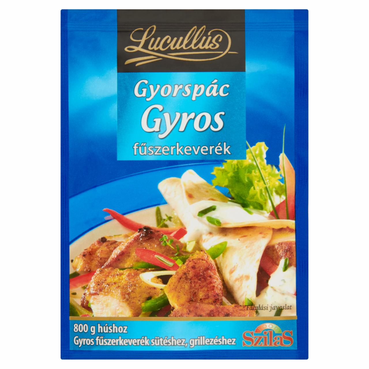 Képek - Lucullus gyros gyorspác fűszerkeverék 30 g