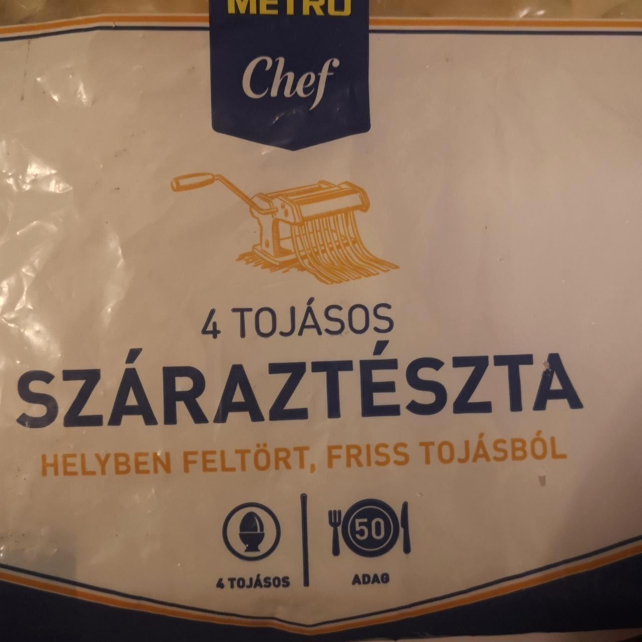 Képek - 4 tojásos száraztészta nagy kocka Metro Chef