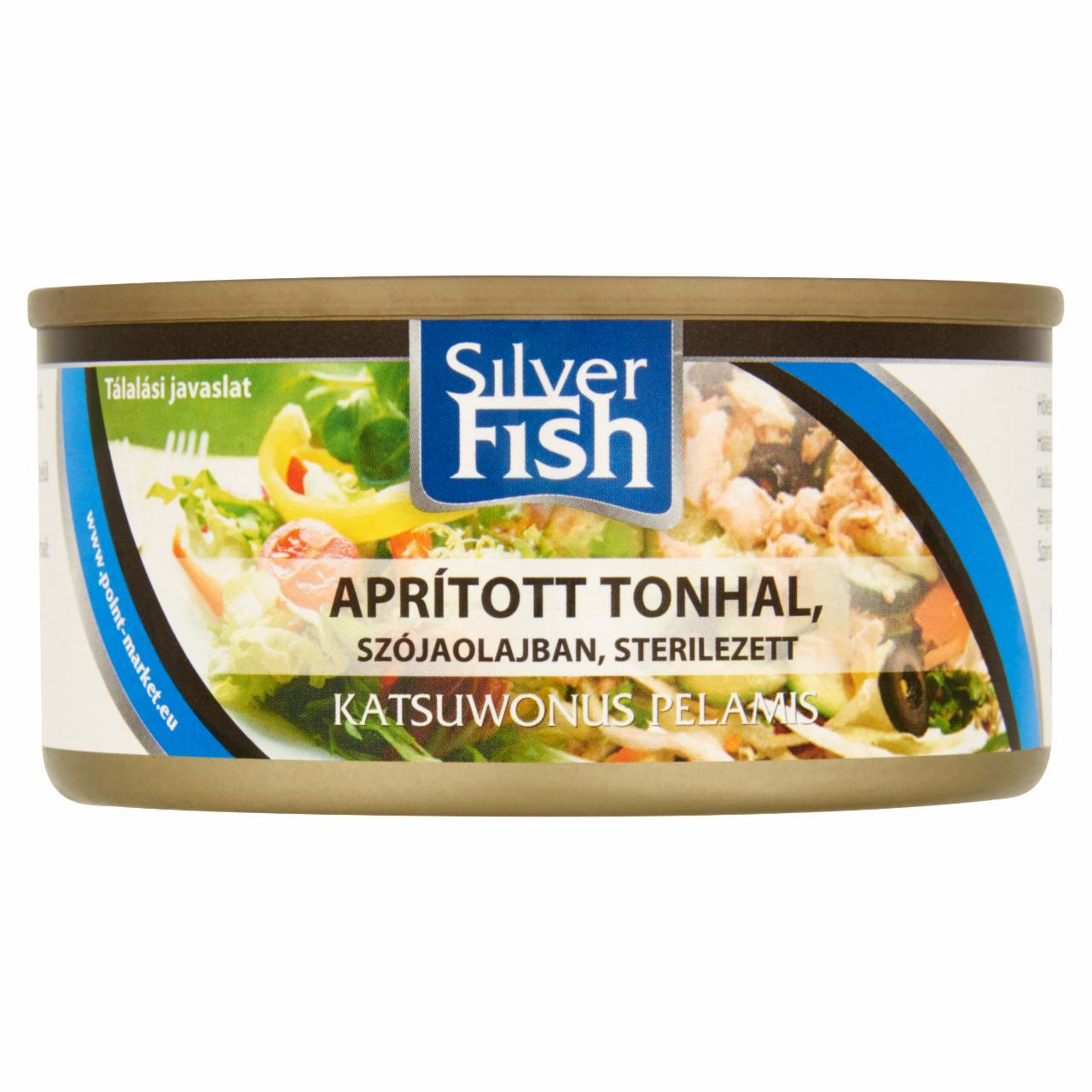 Képek - Silver Fish sterilezett, aprított tonhal szójaolajban 185 g