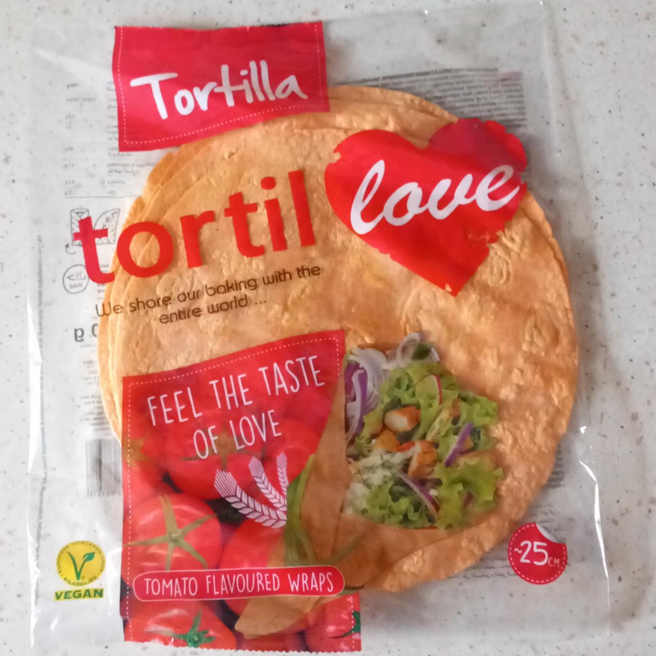 Képek - Tortilla tomato flavoured wraps Tortil love