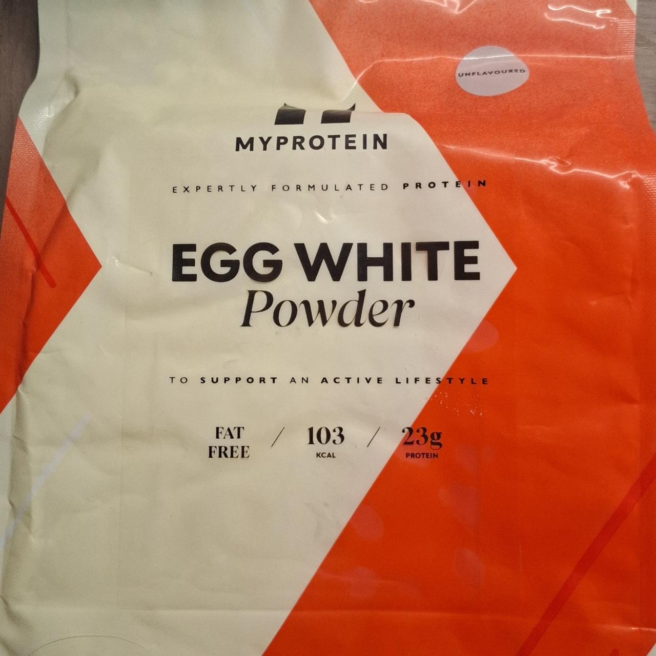 Képek - Egg white powder Myprotein