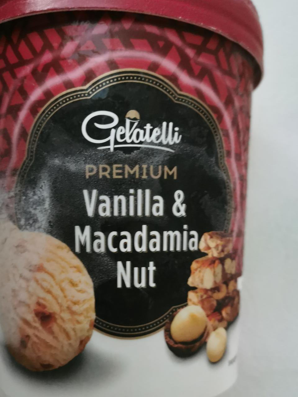 Képek - Jégkrém prémium vanilla & macadamia nut Gelatelli