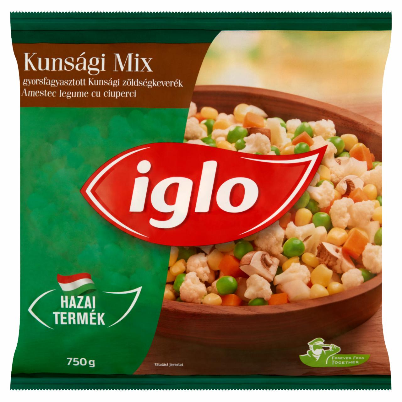 Képek - Iglo gyorsfagyasztott kunsági zöldségkeverék 750 g