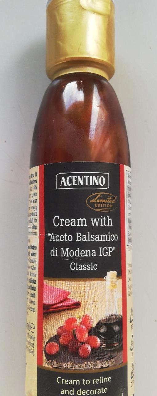 Képek - Cream with Aceto Balsamico di Modena IGP Acentino