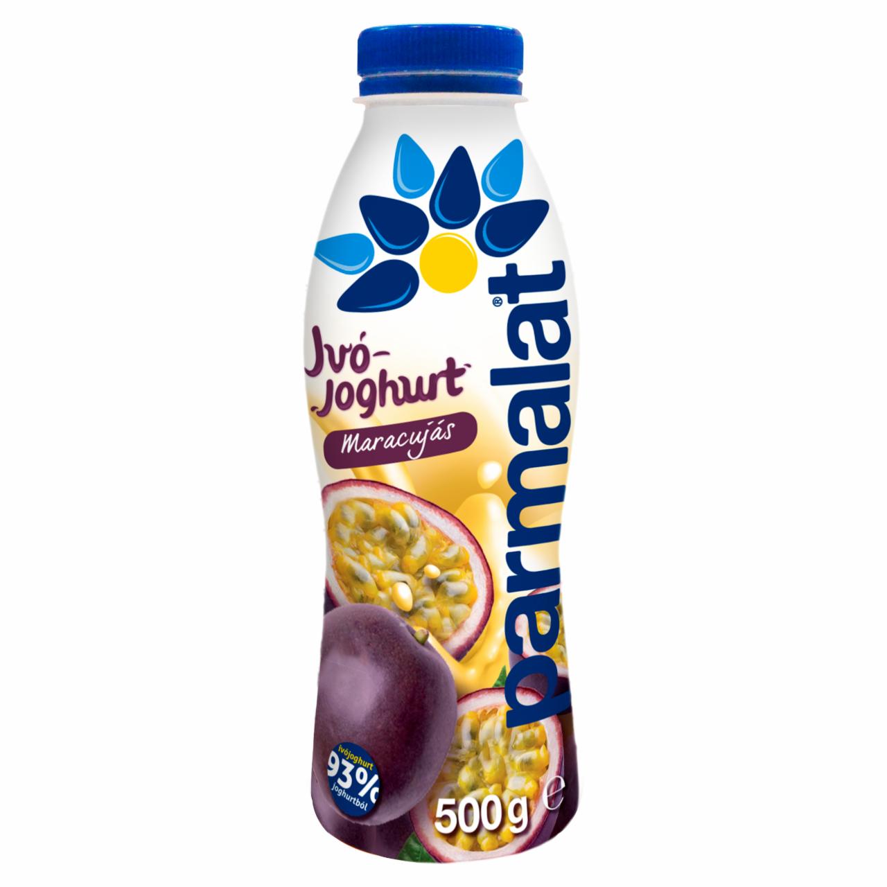 Képek - Parmalat zsírszegény maracujás ivójoghurt 500 g