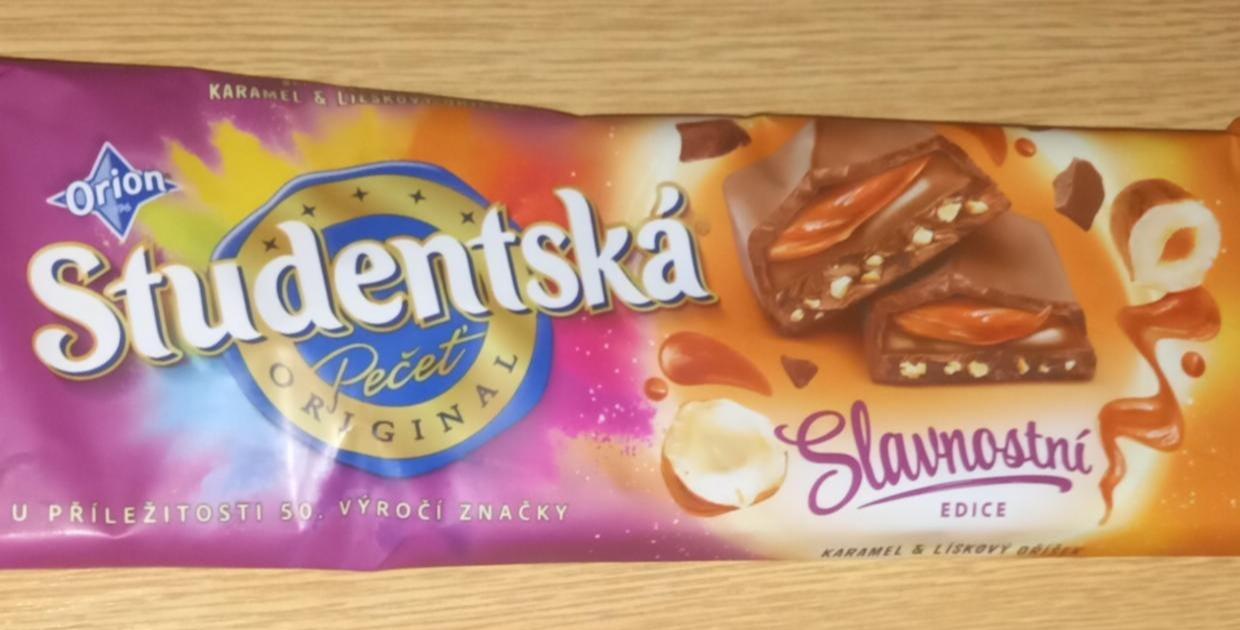 Képek - Studentská Slavnostní edice karamel & lískový oříšek Orion