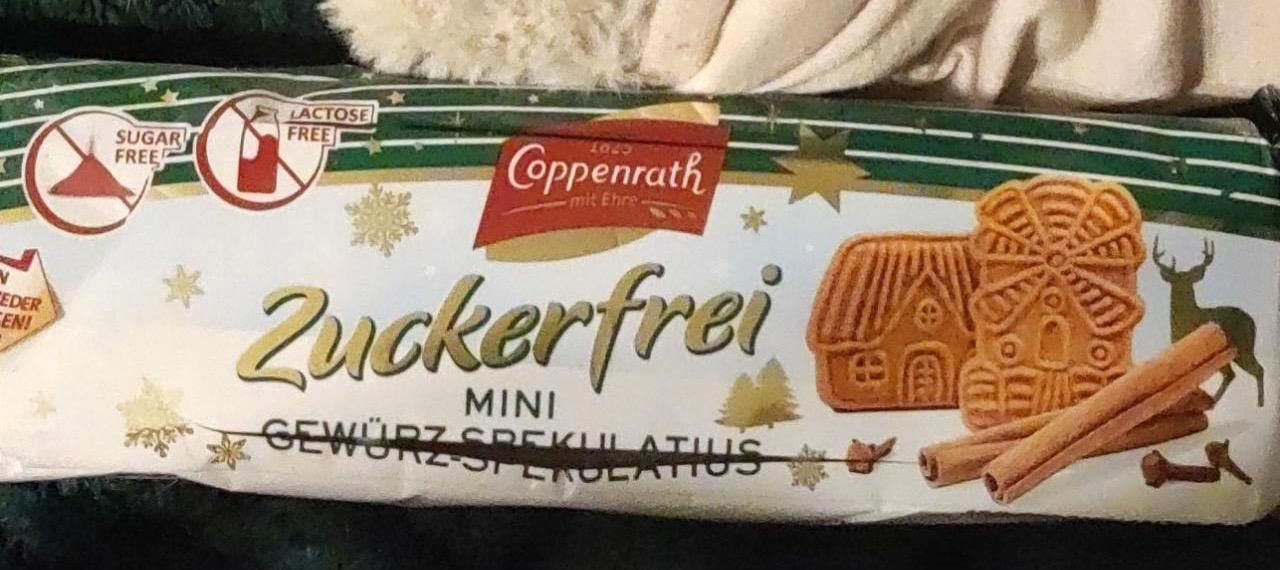 Képek - Zuckerfrei mini gewürz spekulatius keksz Coppenrath