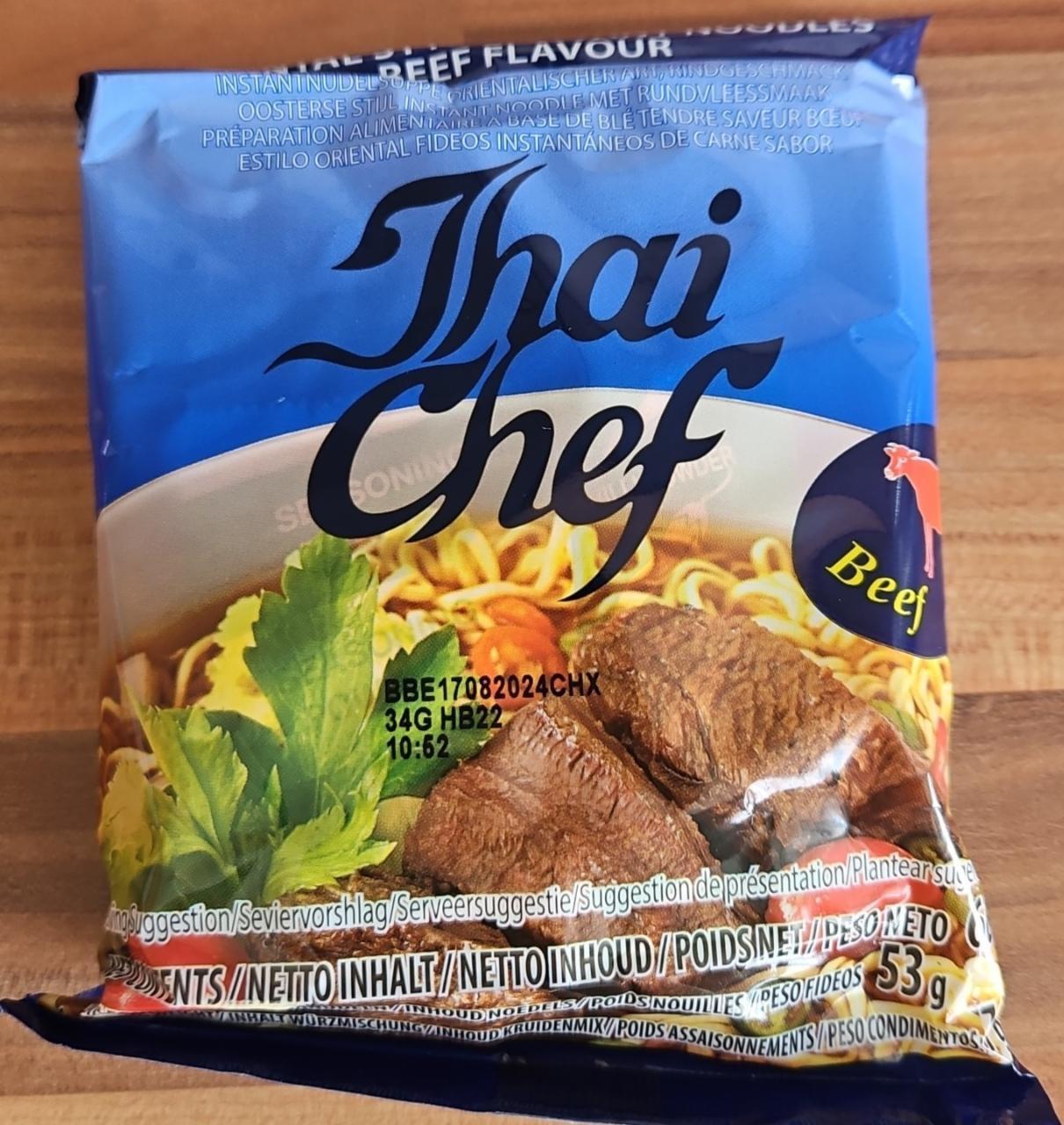 Képek - Thai Chef instant noodles Beef flavour
