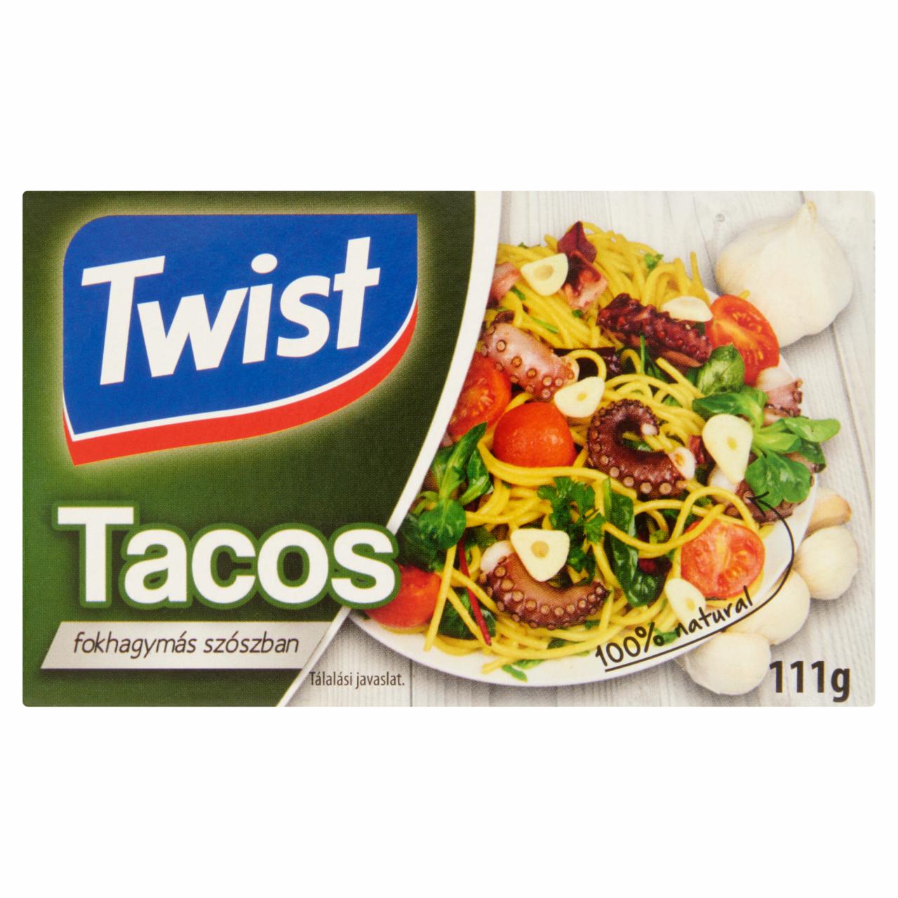 Képek - Twist Tacos tintahal csápdarabok fokhagymás szószban 111 g