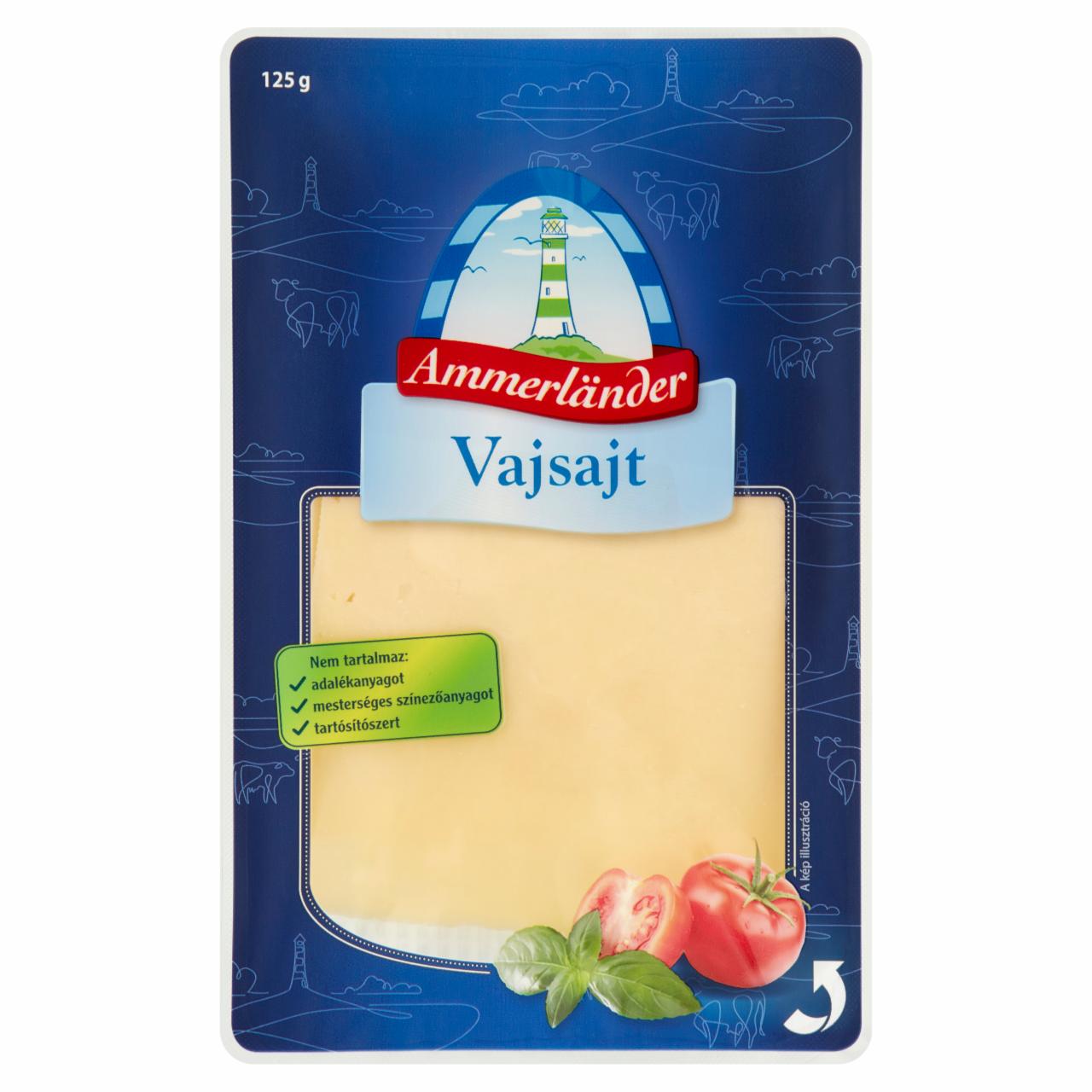 Képek - Ammerländer szeletelt vajsajt 125 g