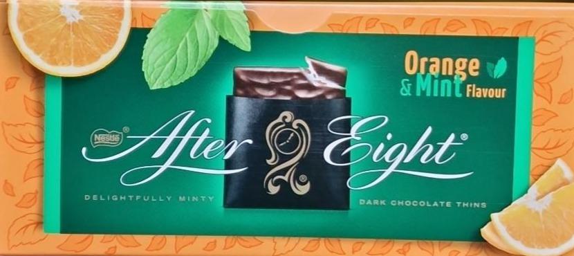 Képek - After Eight étcsokoládés lapocskák mentol- és narancsízű töltelékkel