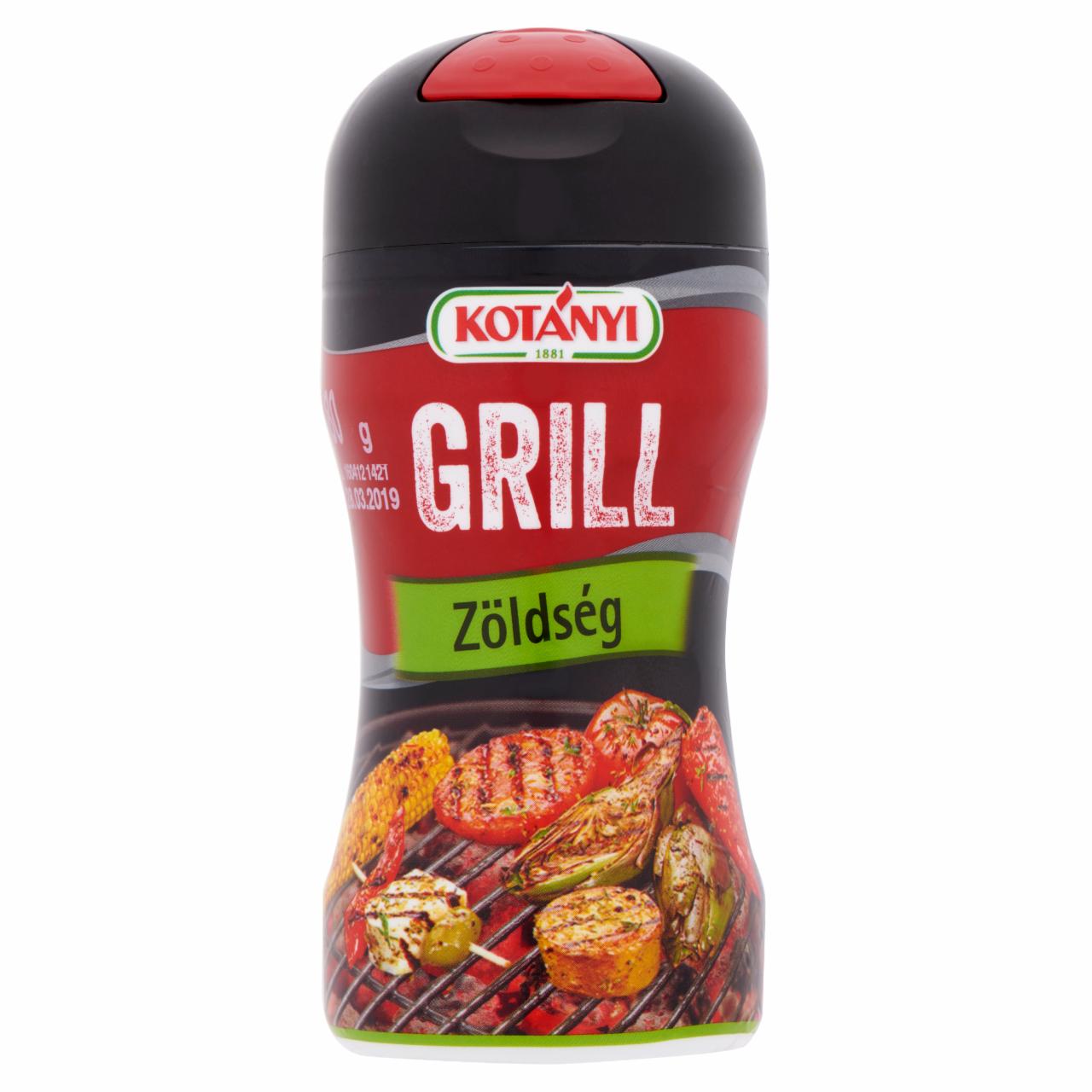 Képek - Kotányi Grill zöldség fűszerkeverék 80 g