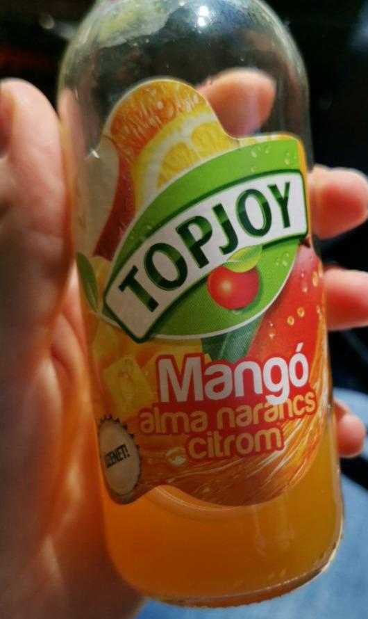 Képek - Mangó, narancs, alma, citrom ital Topjoy