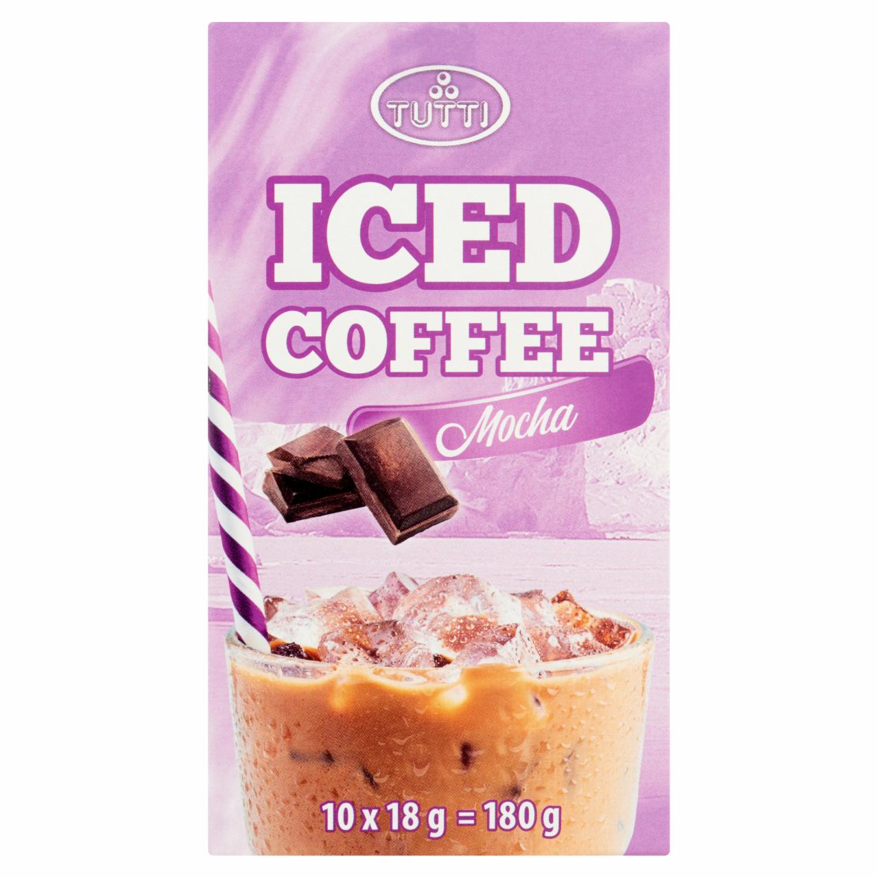 Képek - Tutti csokoládé ízű jeges kávé italpor 10 db 180 g