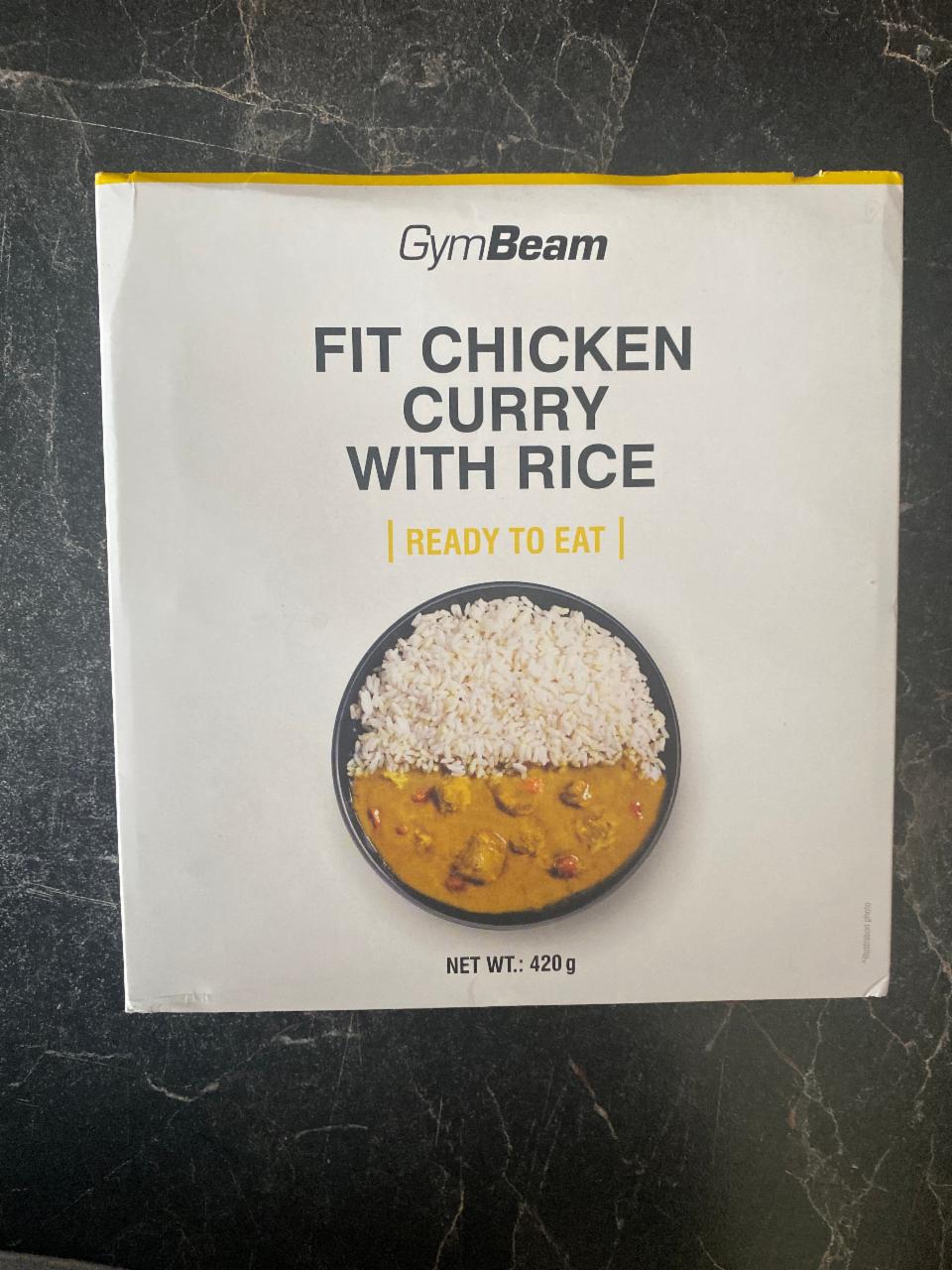 Képek - FIT CHICKEN CURRY WITH RICE GymBeam