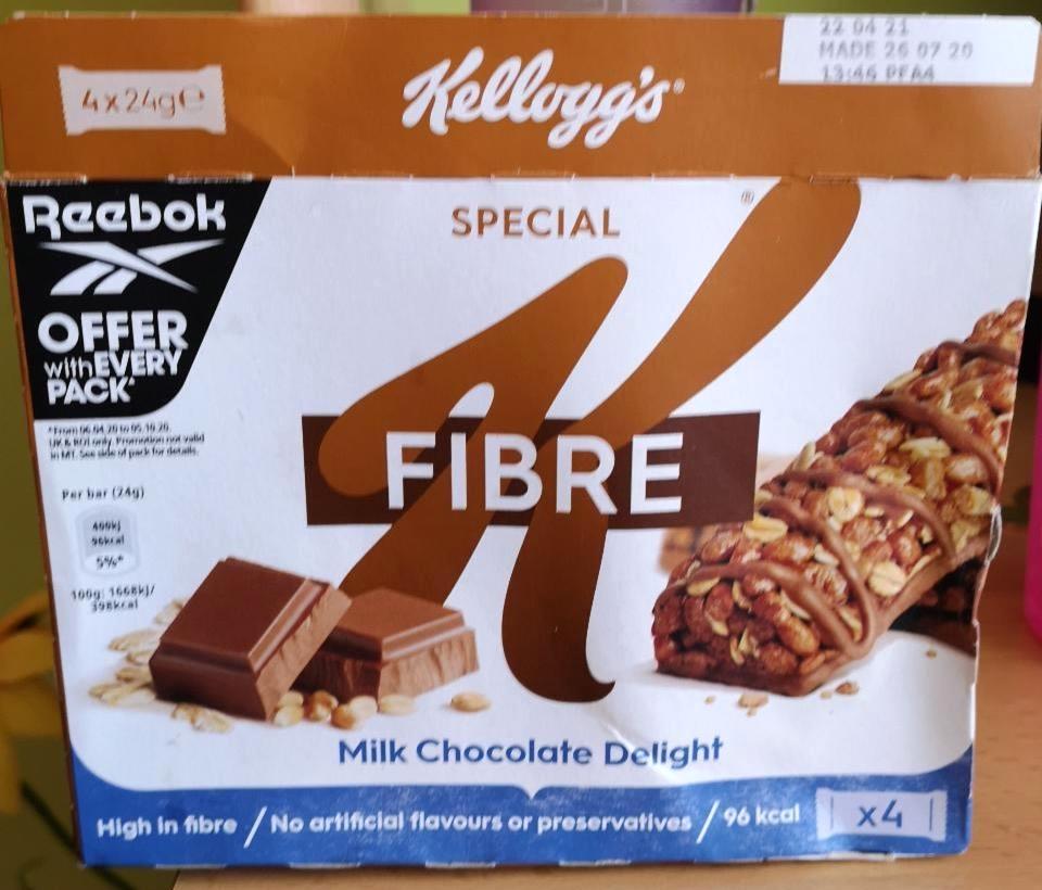 Képek - Fibre milk chocolate delight müzliszelet Kellogg's