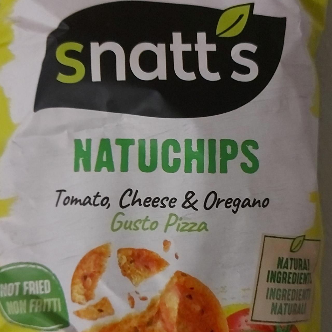 Képek - Natuchips tomato, cheese & oregano Snatt's