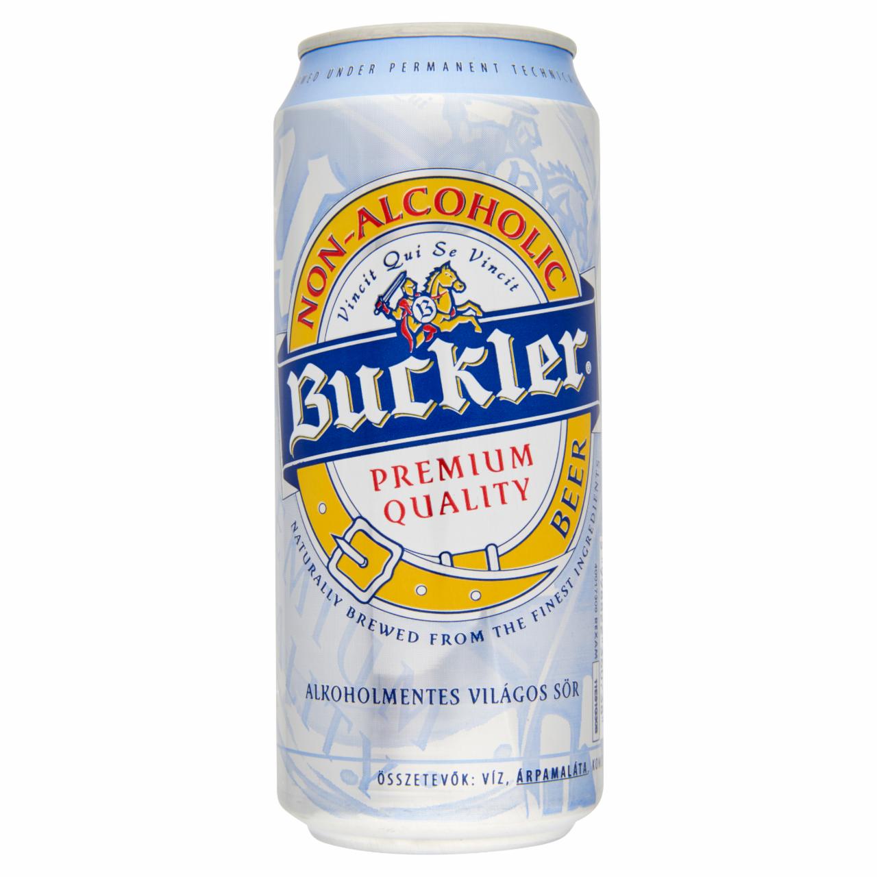 Képek - Buckler alkoholmentes világos sör 0,4 l