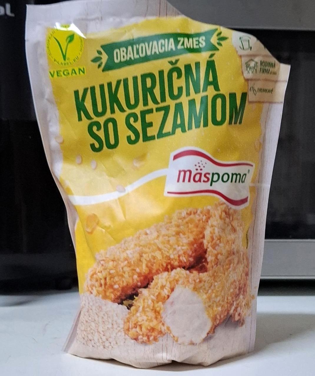 Képek - Obaľovacia zmes kukuričná so sezamom Maspoma