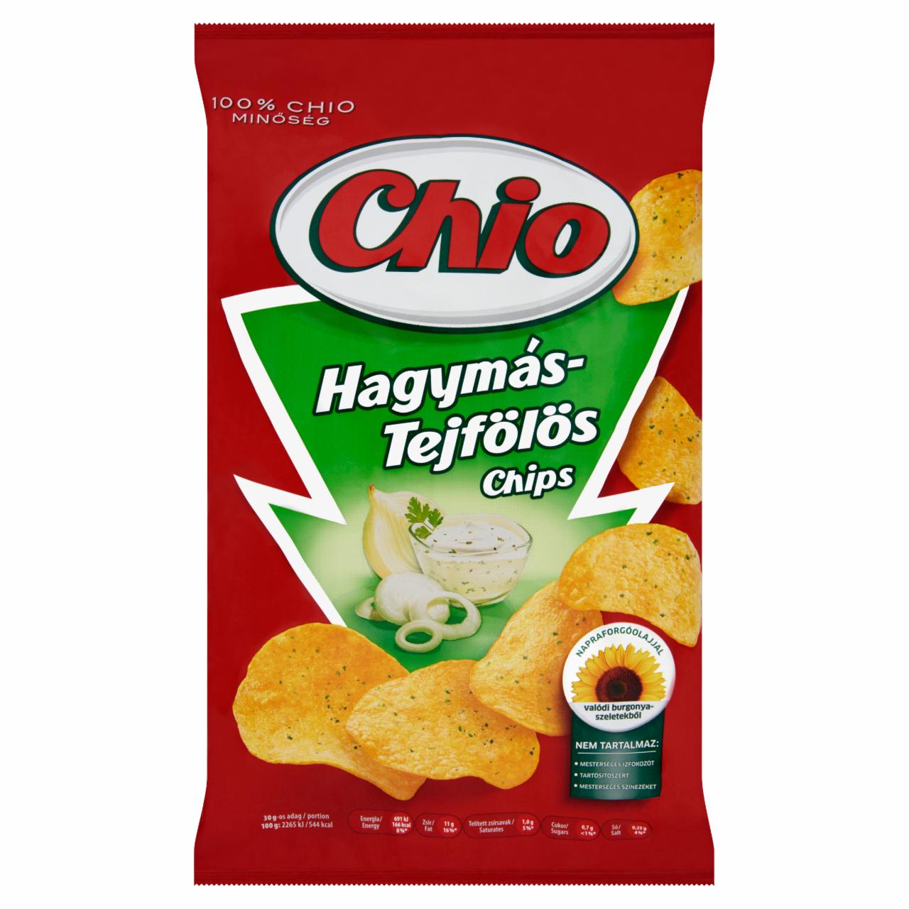 Képek - Chio hagymás-tejfölös burgonyachips 150 g