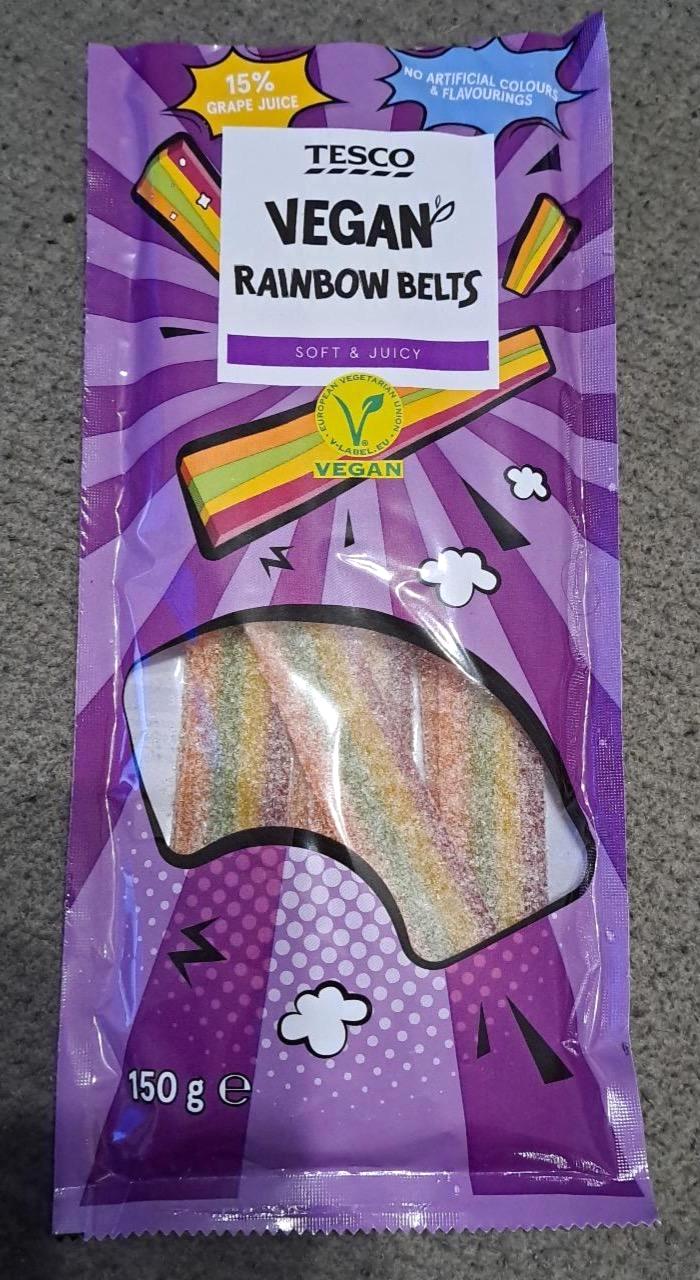 Képek - Vegan rainbow belts gumicukor Tesco