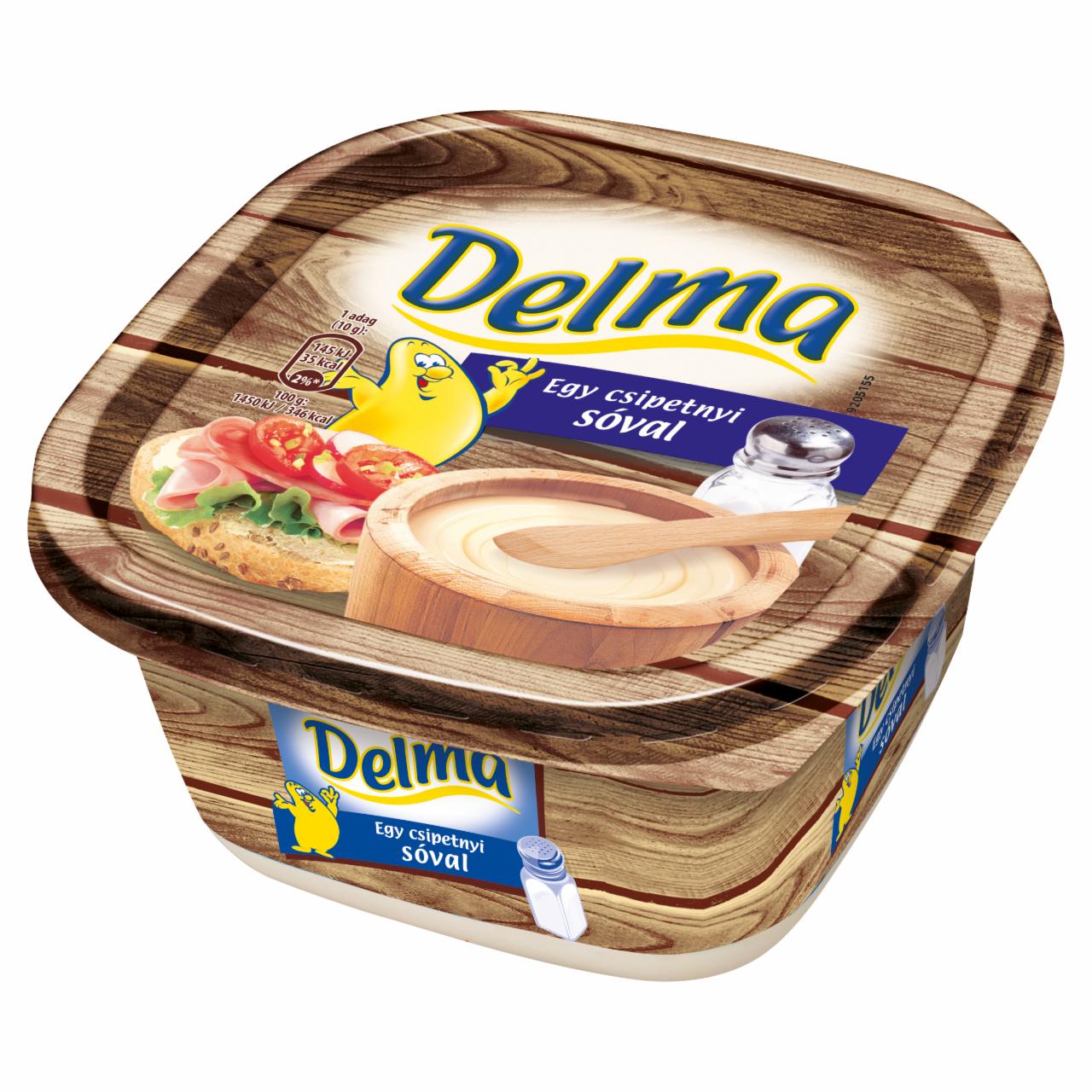 Képek - Delma egy csipetnyi sóval light csészés margarin 500 g