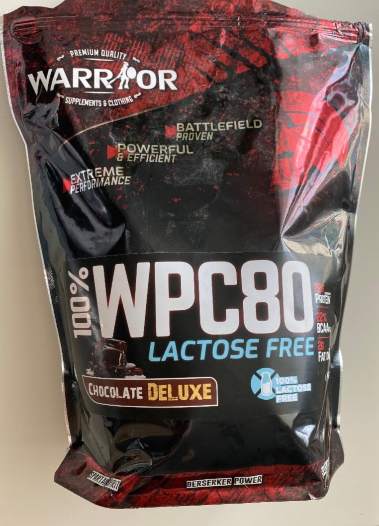 Képek - WPC80 lactose free chocolate deluxe protein