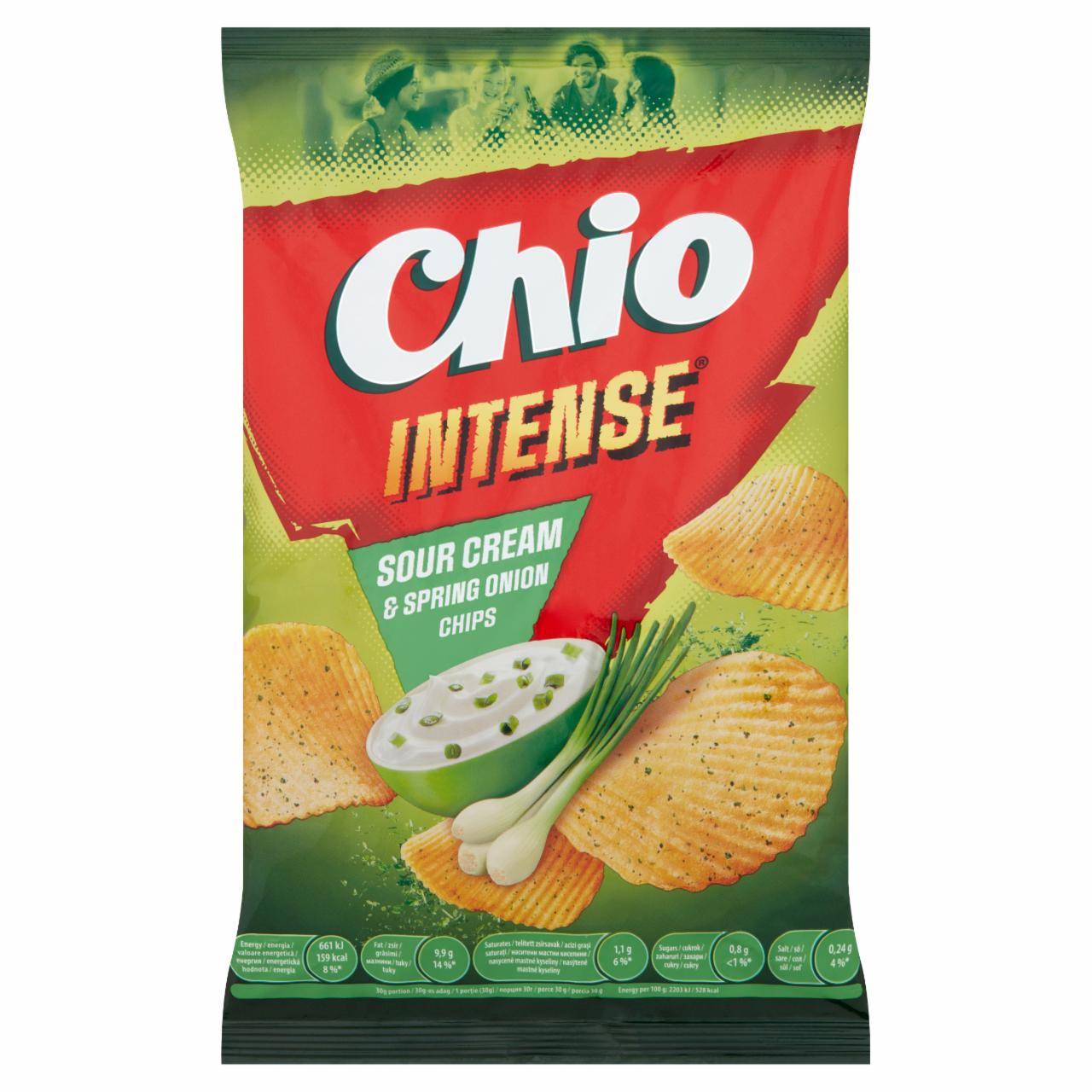 Képek - Chio Intense tejfölös-újhagymás ízű burgonyachips 130 g