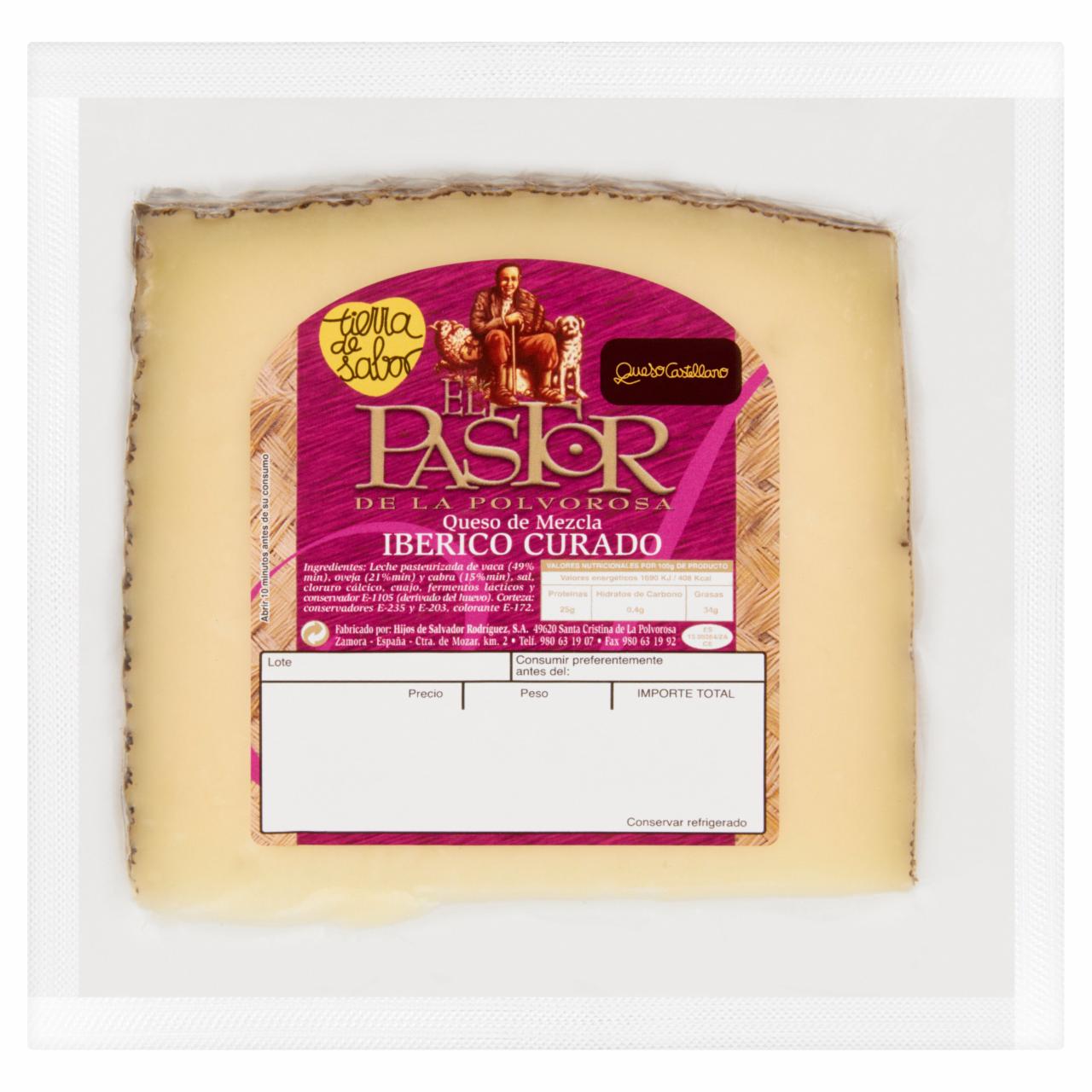 Képek - El Pastor sajt tehén, juh és kecske tejből 150 g