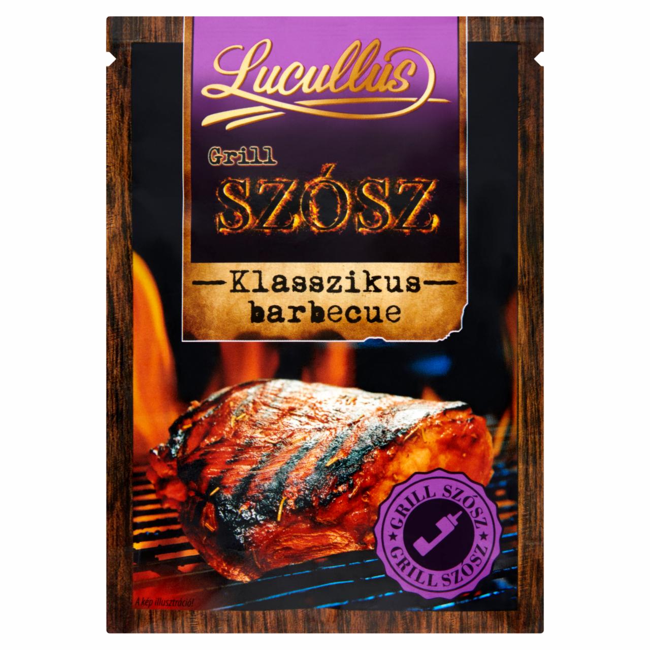 Képek - Lucullus Grill szósz klasszikus barbecue szósz por 28 g