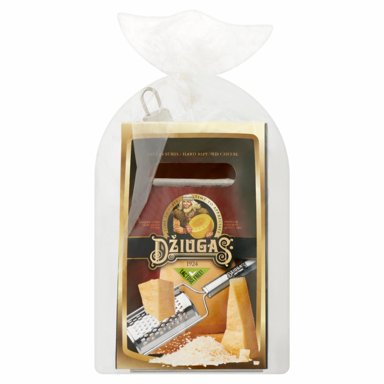 Képek - Džiugas félzsíros kemény sajt ajándék sajtreszelővel 350 g