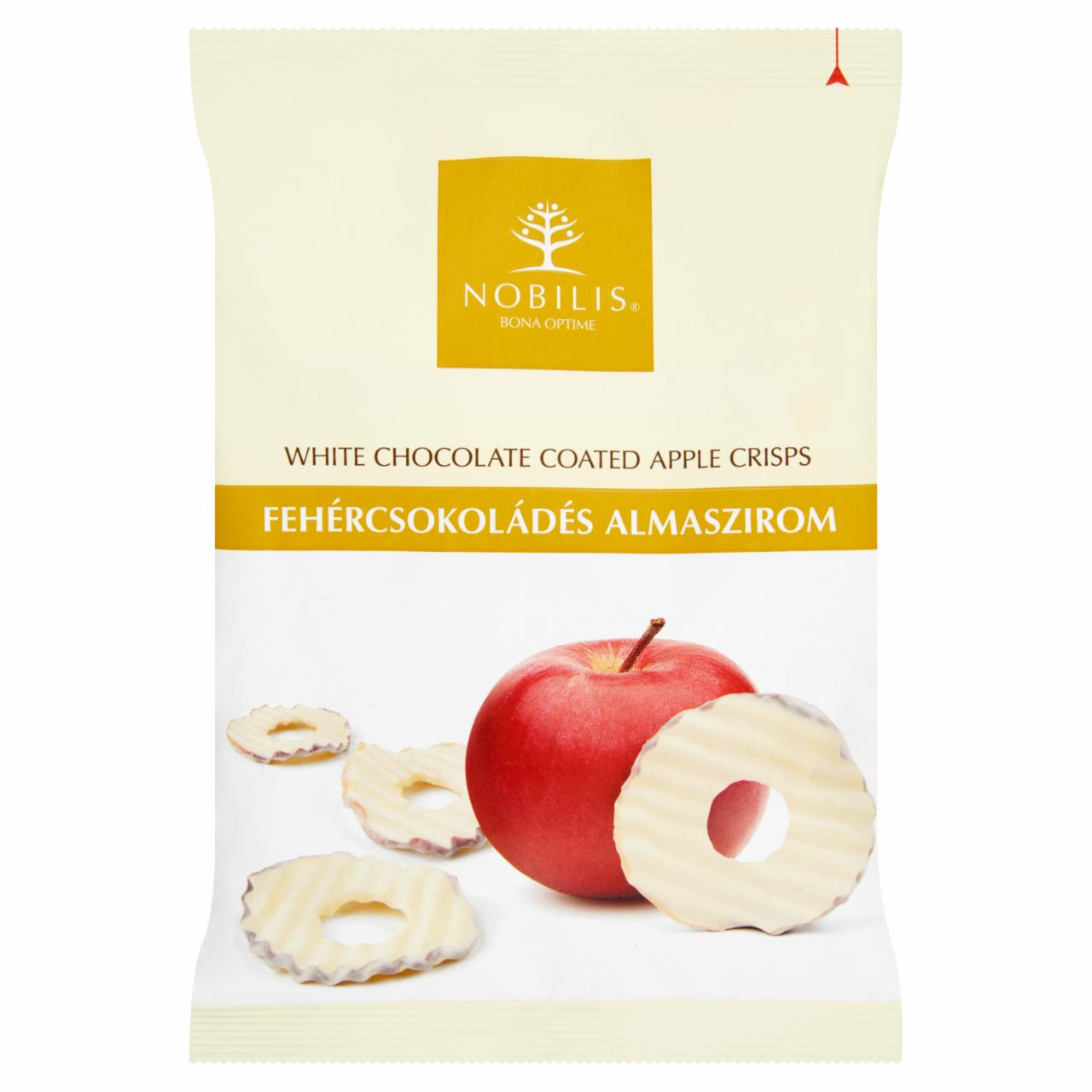 Képek - Nobilis fehércsokoládés almaszirom 50 g