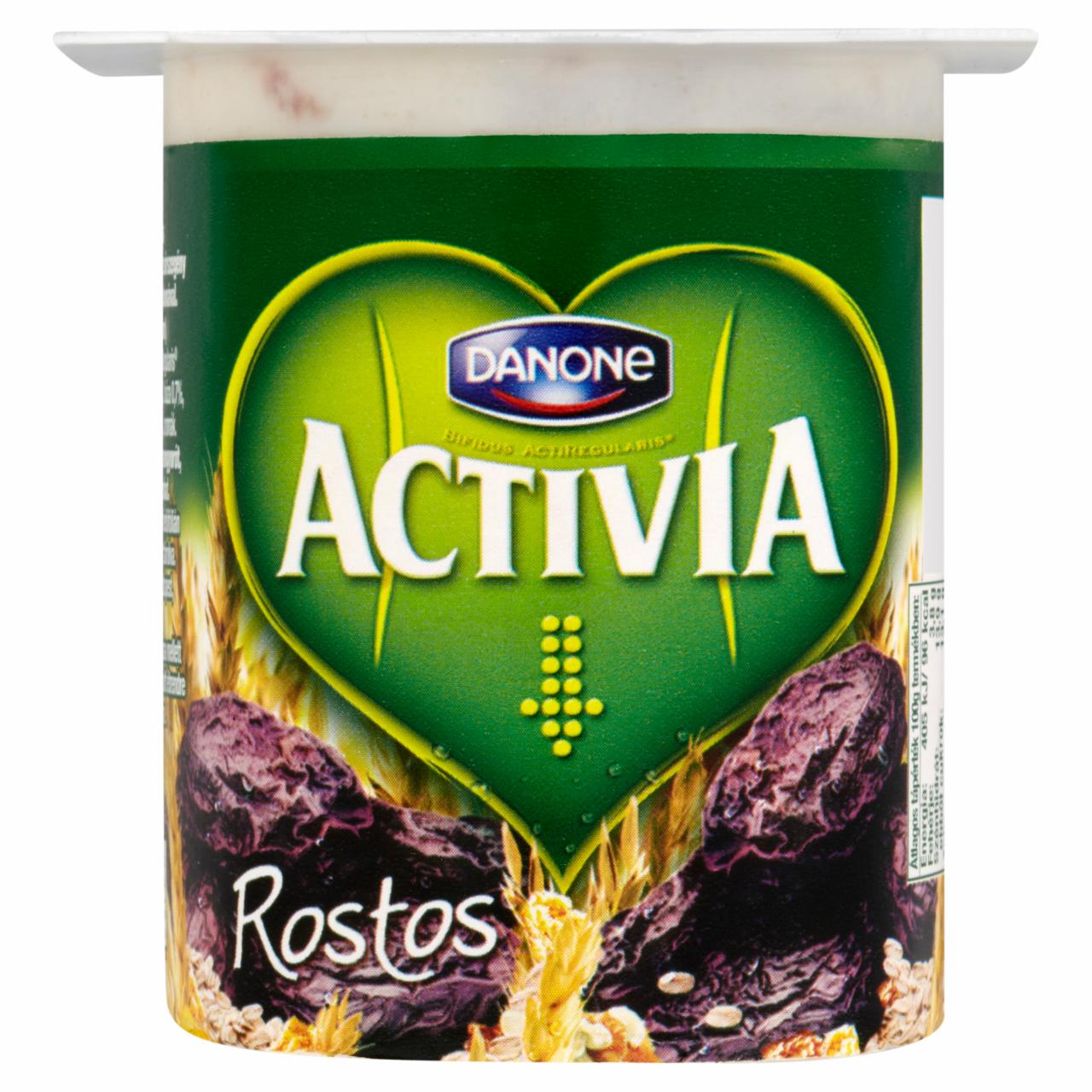Képek - Danone Activia rostos, élőflórás, zsírszegény joghurt aszalt szilvával és gabonával 125 g