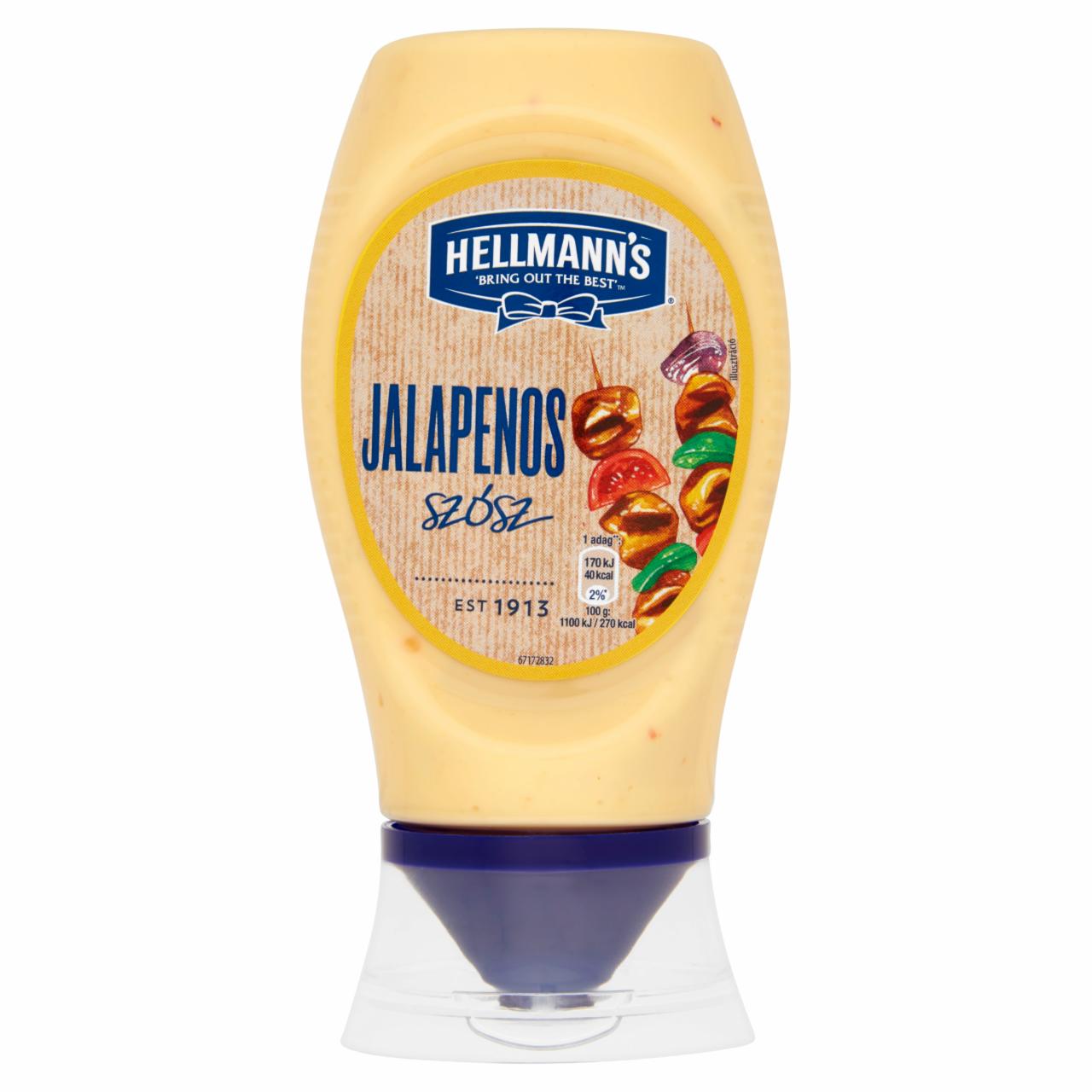 Képek - Hellmann's Jalapenos szósz 250 ml
