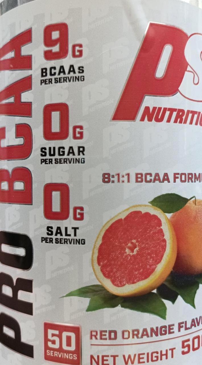 Képek - Pro BCAA Red orange PS Nutrition